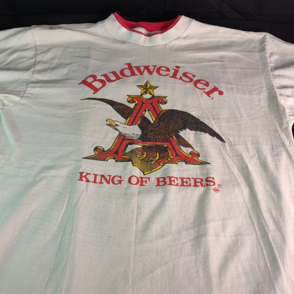 VTG Budweiser King Of Beers T-shirt XL